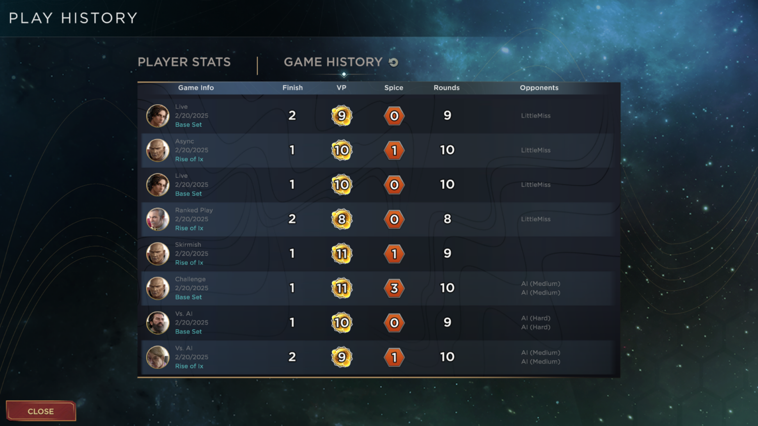 Player Stats and Game History come to Dune: Imperium Digital! - News ...